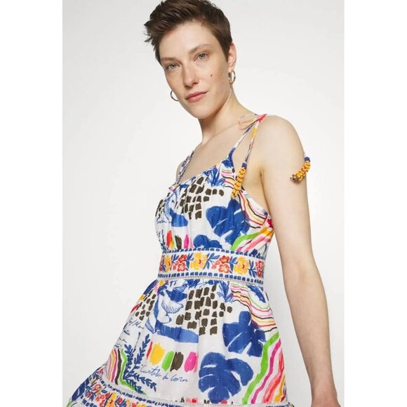 Farm Rio Wild Brazil Mini Dress Size XS New With Tags - Picture 14 of 16